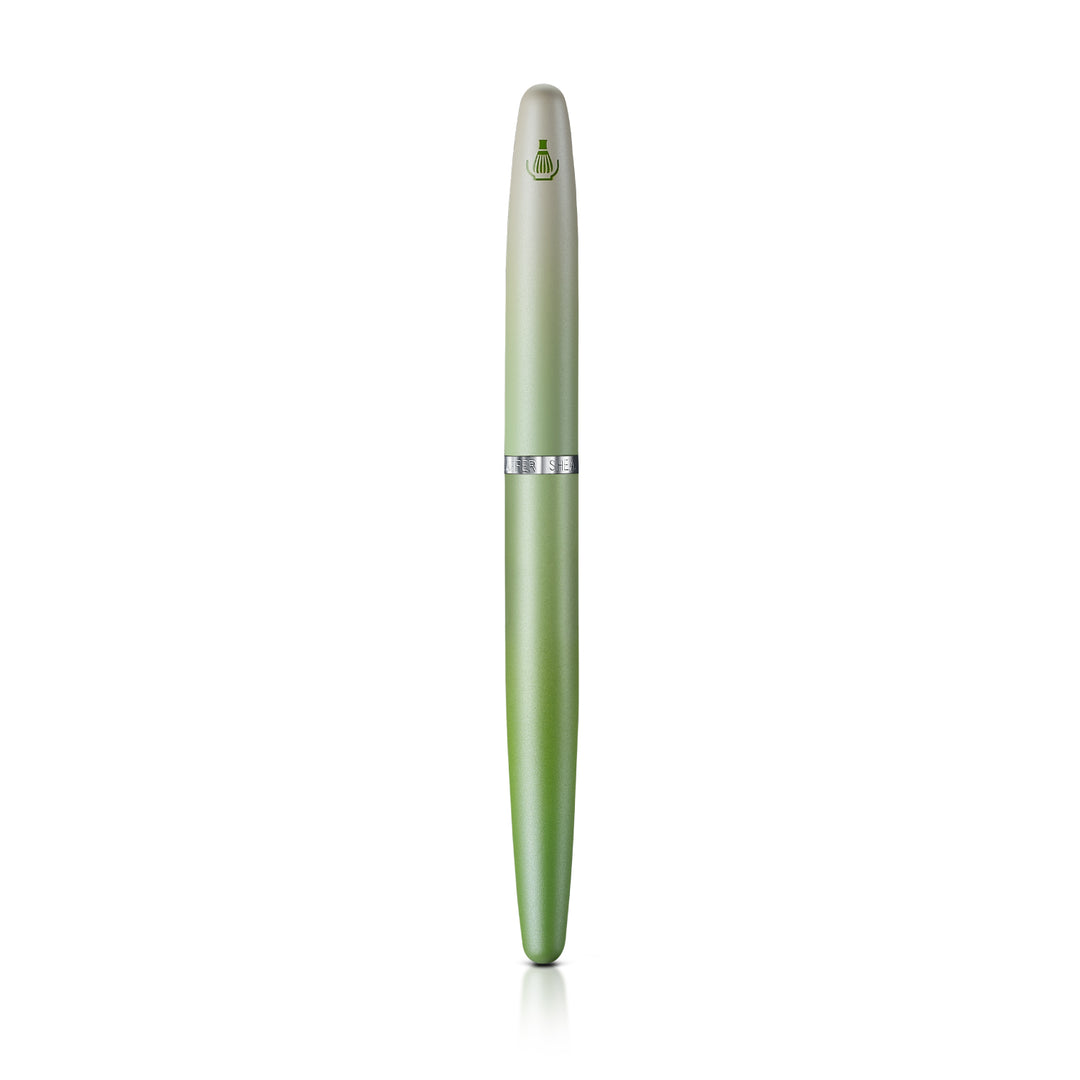 Sheaffer Matcha VFM E9431 Green Ombre Gradient with Chrome Trims Rollerball Pen