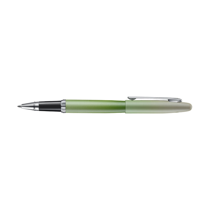 Sheaffer Matcha VFM E9431 Green Ombre Gradient with Chrome Trims Rollerball Pen