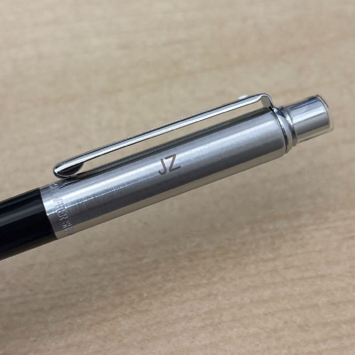 on Sheaffer Sentinel Black and Chrome Ballpoint Pen With Chrome Trims at Cityluxe WorkRoom