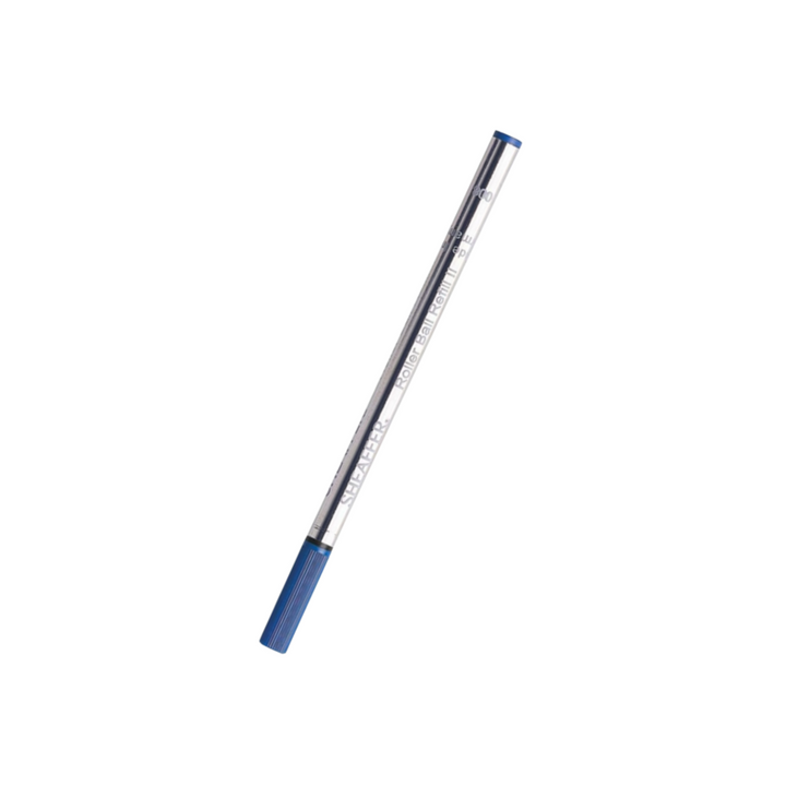 Sheaffer Slim Rollerball Pen Refill Blister Card in Blue Medium — Sheaffer rollerball pen — fluid gel ink writing instrument, at Cityluxe Singapore