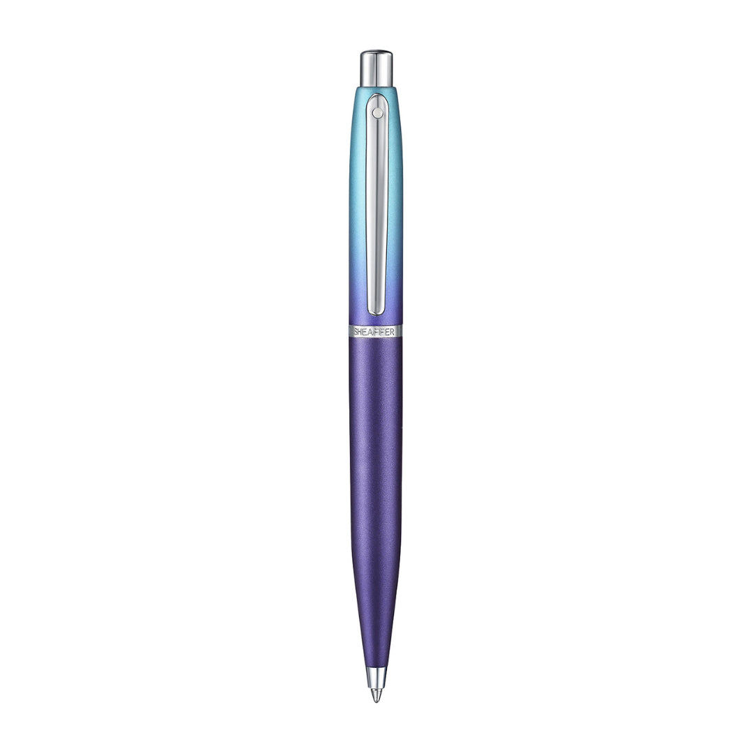 Sheaffer VFM 9430 Expressions Blue and Purple Pearlised Gradient Ballpoint Pen with Chrome-Plated Trims (WW31 Expressions)
