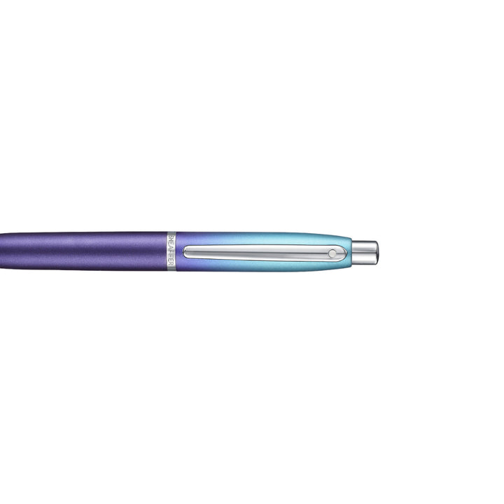Sheaffer VFM 9430 Expressions Blue and Purple Pearlised Gradient Ballpoint Pen with Chrome-Plated Trims (WW31 Expressions)