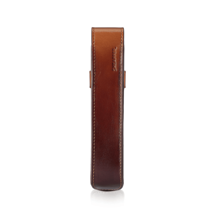 Sheaffer 100 G9374 Coffee Edition Matt Brown with Brown PVD Trims Ballpoint Pen with Coffee Pen Pouch Gift Set