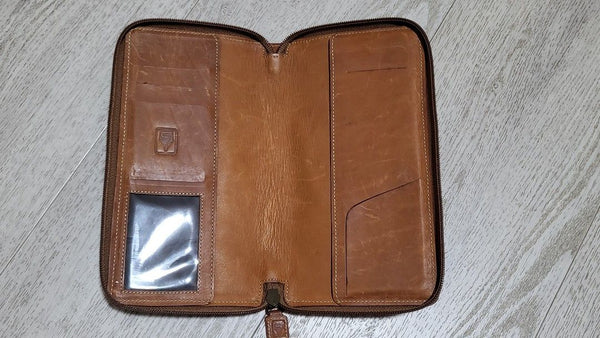 将图片加载到图库查看器，Shibui Hobo Weeks Genuine leather Cover - Saddle Brown
