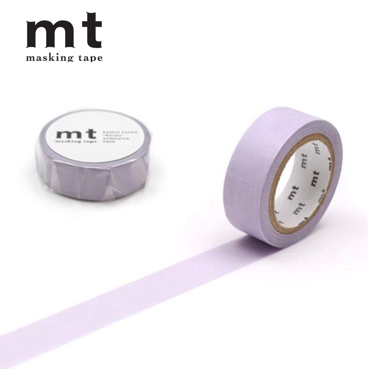 MT Basic Washi Tape Pastel Lavender 7m