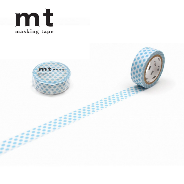 Load image into Gallery viewer, MT Deco Washi Tape Dot Ice
