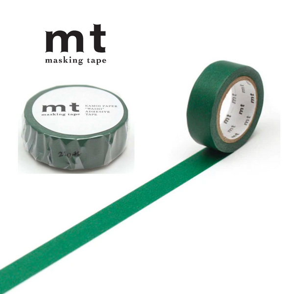 Load image into Gallery viewer, MT Masking Tape Basic Washi Tape - Peacock 7m
