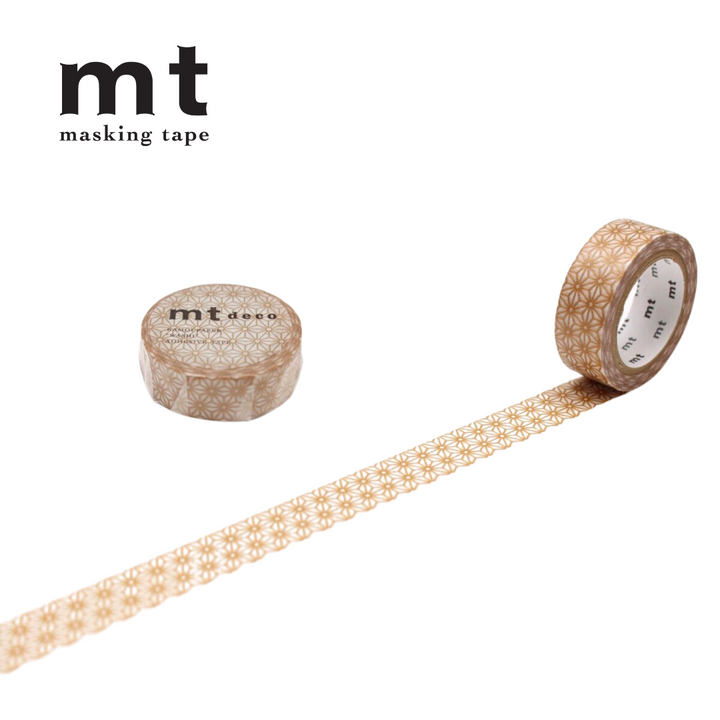 MT Masking Tape Deco Washi Tape - Asanoha Sinchu