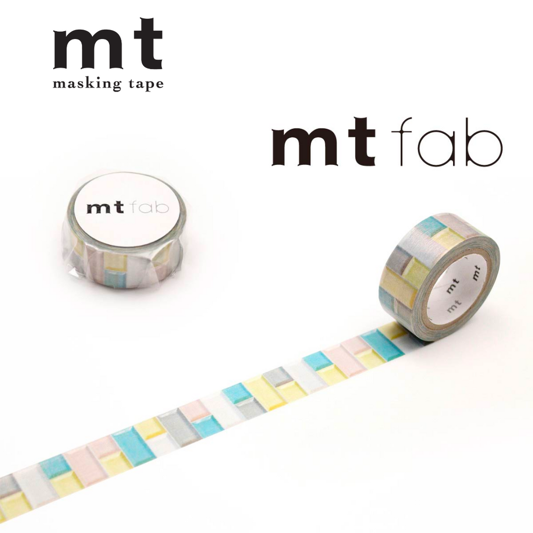 MT Fab Masking Tape Washi Tape - Tile Pastel