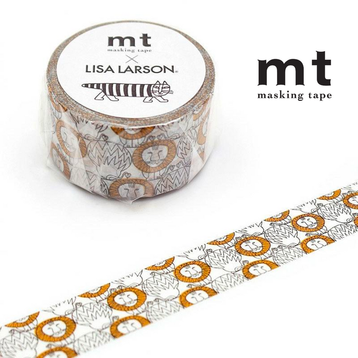 MT x Lisa Larson Washi Tape -  Lion