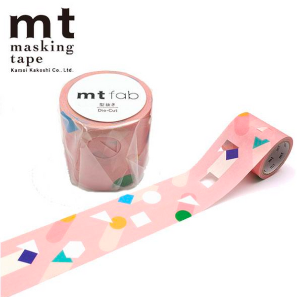 MT Fab Washi Tape in Stretching Shape — MT Tape washi tape — decorative Japanese paper tape for journaling and craft, at Cityluxe Singapore
