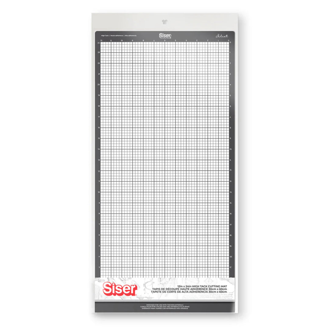 Siser High Tack Cutting Mat 12x24 inches – long adhesive mat for cutting thick vinyl and HTV.