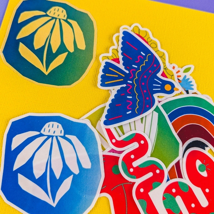 Siser Printable Vinyl Sticker Sheets Pack (10 Sheets) - Clear — detail view