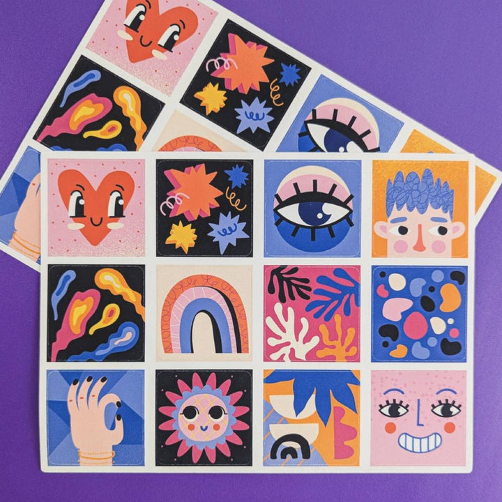 Siser Printable Vinyl Sticker Sheets Pack – waterproof printable sticker paper for crafts and labels.