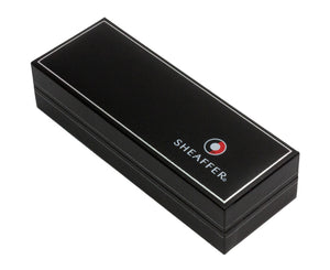 Sheaffer 300 E9314 Ballpoint Pen - Glossy Black Barrel and Chrome Cap with Chrome Plated Trims