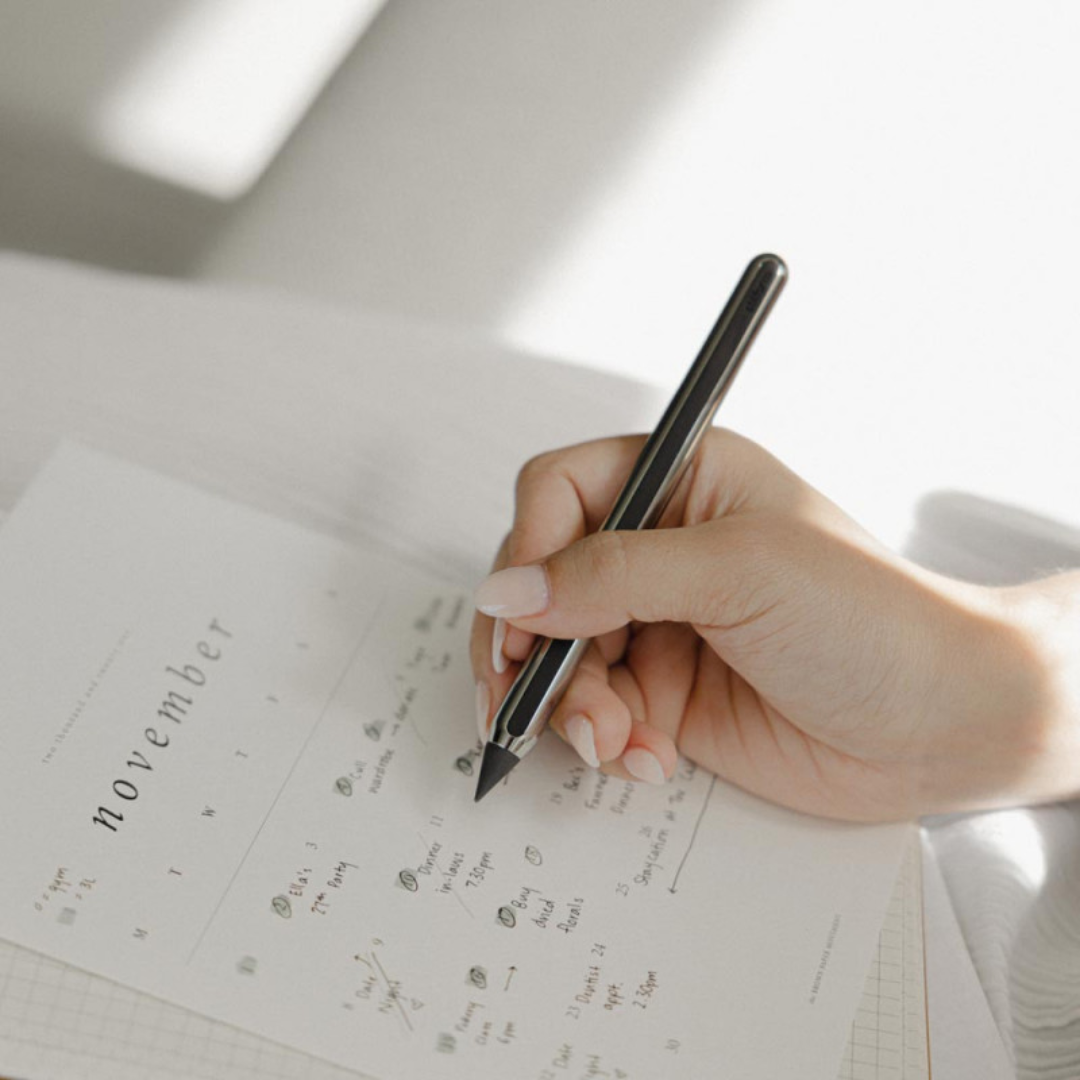 Stilform AEON Pencil - Titanium Matte — tip detail