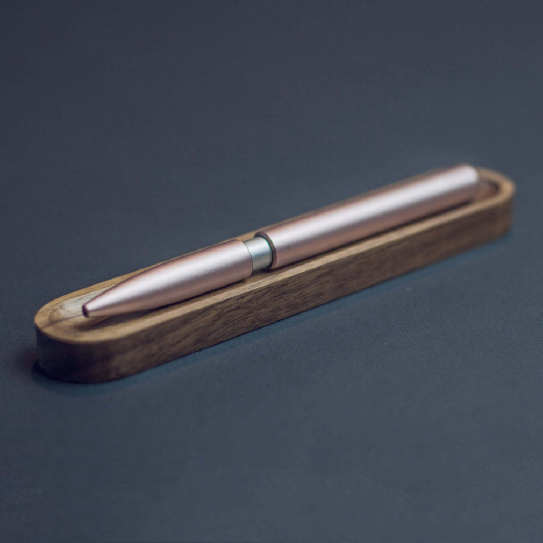 Stilform Wooden Holder - American Walnut in Keeps your Pen Safe — Stilform pen holder — premium stationery and lifestyle, at Cityluxe Singapore