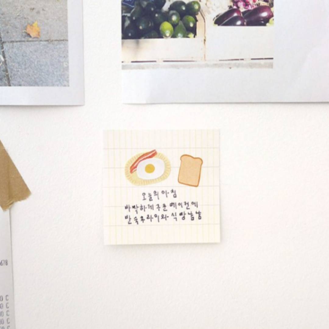 Suatelier Daily Deco Sticker - eggtime — detail view