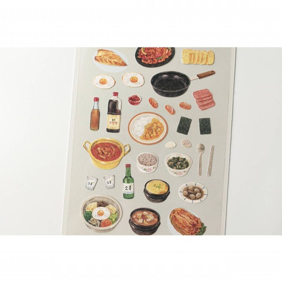 Suatelier Daily Deco Sticker Homemade Food, Korean Homemade Food, Suatelier Daily Deco Sticker, Suatelier, Deco Sticker, Cityluxe