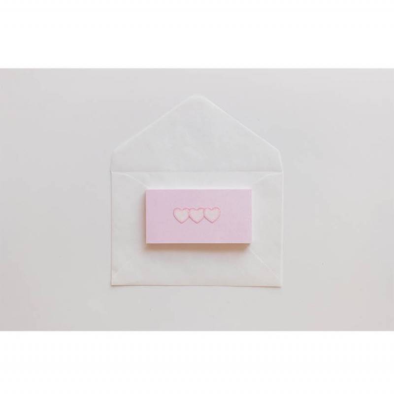 Suatelier Daily Deco Sticker - love heart — in use
