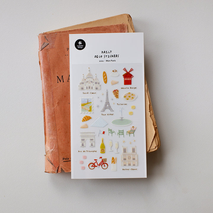 Suatelier Daily Deco Sticker - Mon Paris