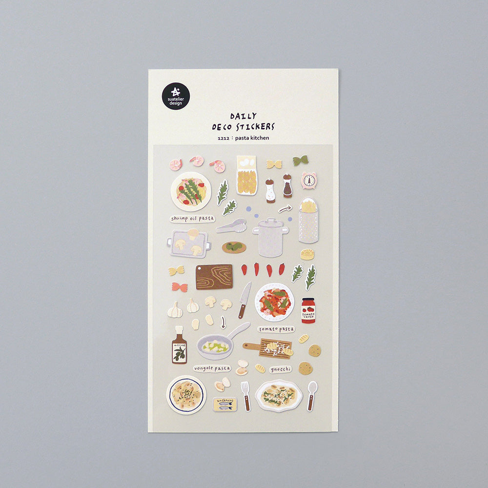 Suatelier Daily Deco Sticker - pasta kitchen