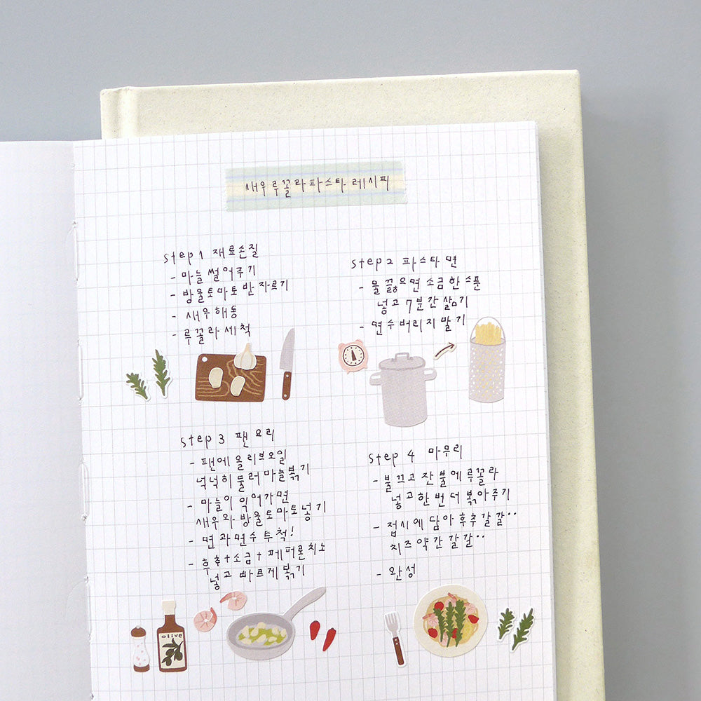 Suatelier Daily Deco Sticker - pasta kitchen