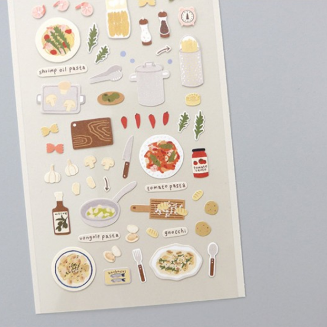 Suatelier Daily Deco Sticker - pasta kitchen