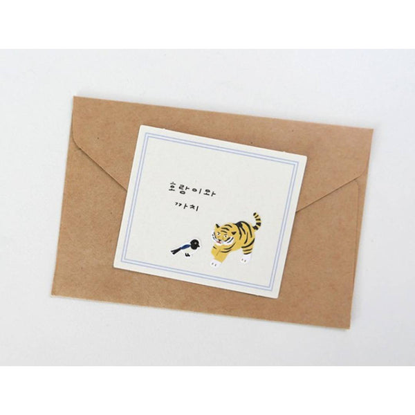 Load image into Gallery viewer, Suatelier Daily Deco Sticker sheet featuring hand-drawn Seoul landmarks, traditional Korean architecture, and cultural icons such as Gyeongbokgung Palace, Korean flag, and hanbok characters.
