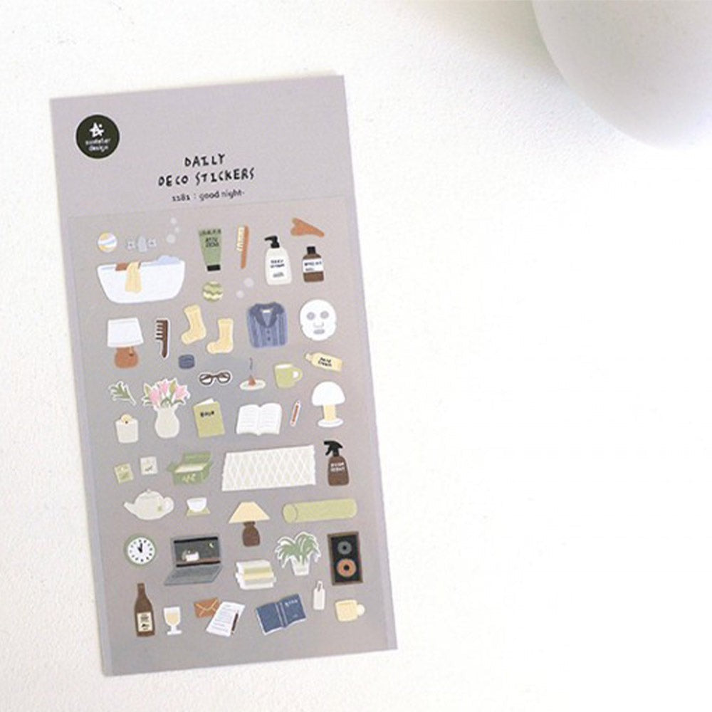 Suatelier Daily Deco Stickers - Good Night - product image 2