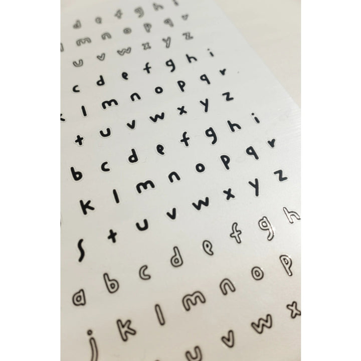 Suatelier Daily Deco Stickers Handwriting 