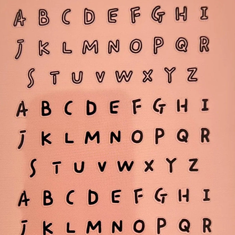 Close-up of Suatelier Handwriting 