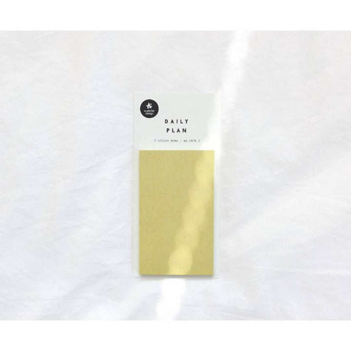 Suatelier Daily Plan.62 Sticky Notes — side view