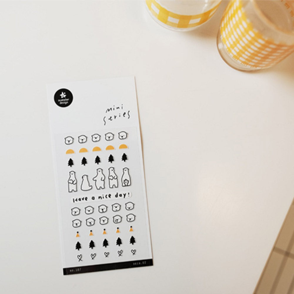 Suatelier Mini Series Sticker - Deco.02 - product image 3