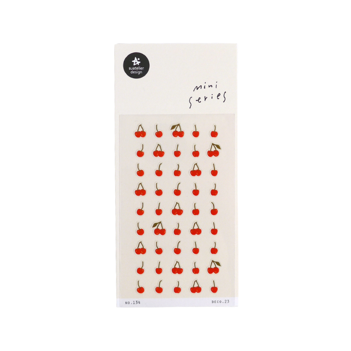 Suatelier Mini Series Sticker - deco.23 (Cherries)