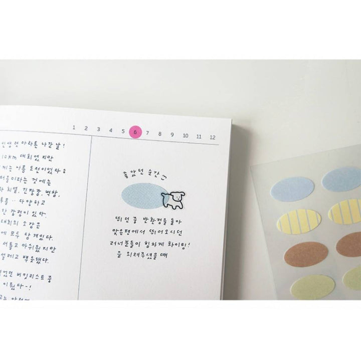 Suatelier Plain Deco Sticker - Plain.79 — angle view