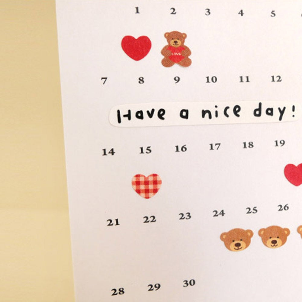 Suatelier Sticker Mini Series - Deco.04 Teddy Bear - product image 5