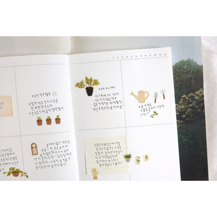 Suatelier Daily Deco Sticker - Little Plant Shop