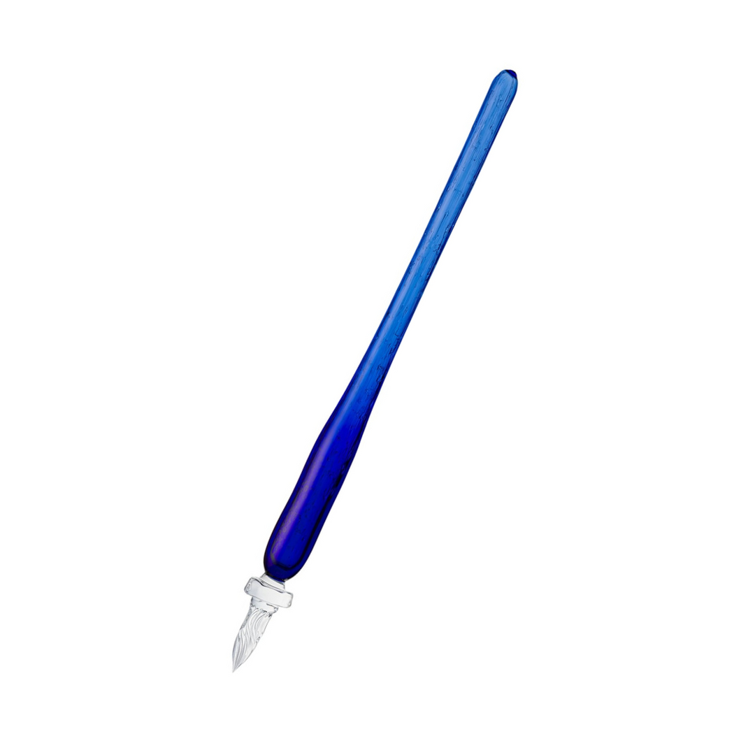 Matsubokkuri Tsubutsubu Glass Fountain Pen - Blue [Pre-Order]