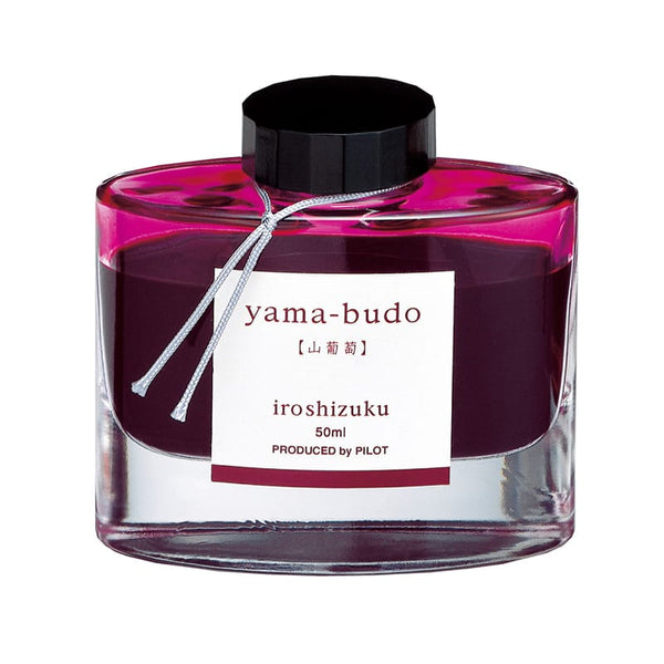 Load image into Gallery viewer, Pilot Iroshizuku 50ml Ink Bottle Fountain Pen Ink - Yama-budo (Purple Magenta)
