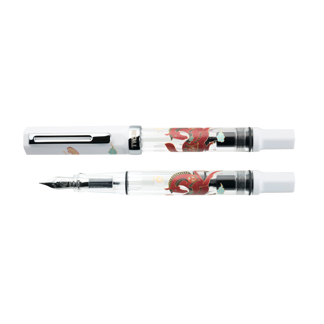 TWSBI ECO Fountain Pen White Horse