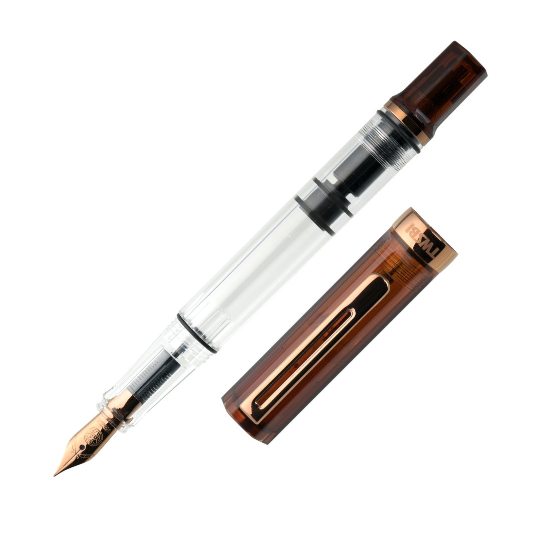 TWSBI ECO Rootbeer with Bronze Fountain Pen