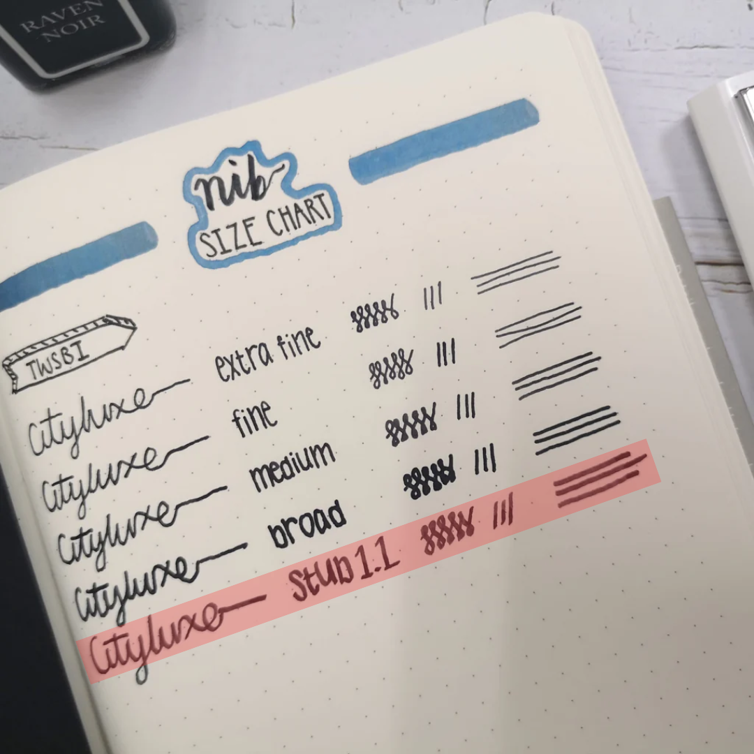 TWSBI ECO Rootbeer with Bronze Fountain Pen — flat lay