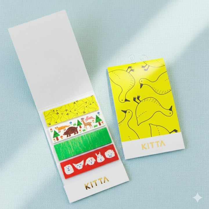 KITTA Reprinted Animal — pattern detail