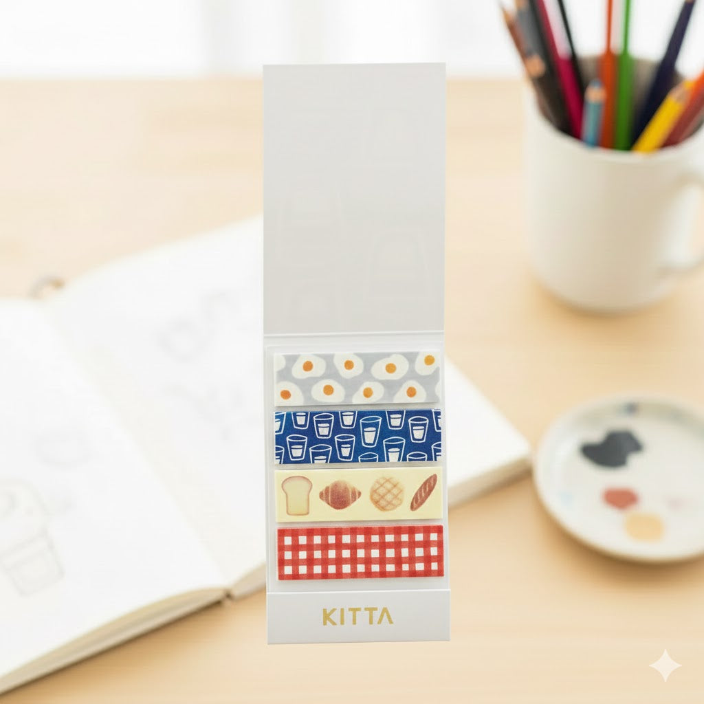 KITTA Reprinted Breakfast — pattern detail