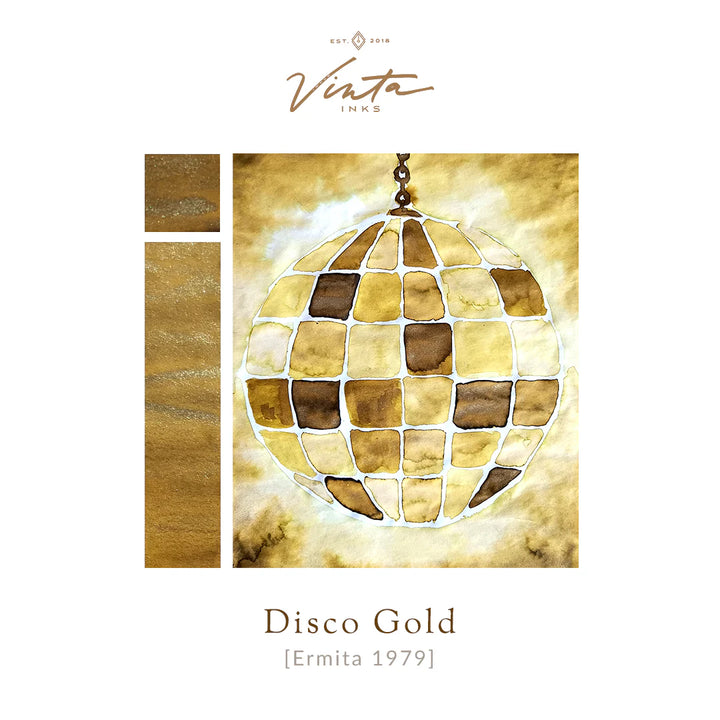 Vinta Inks 15ml Disco Gold (Ermita 1979)