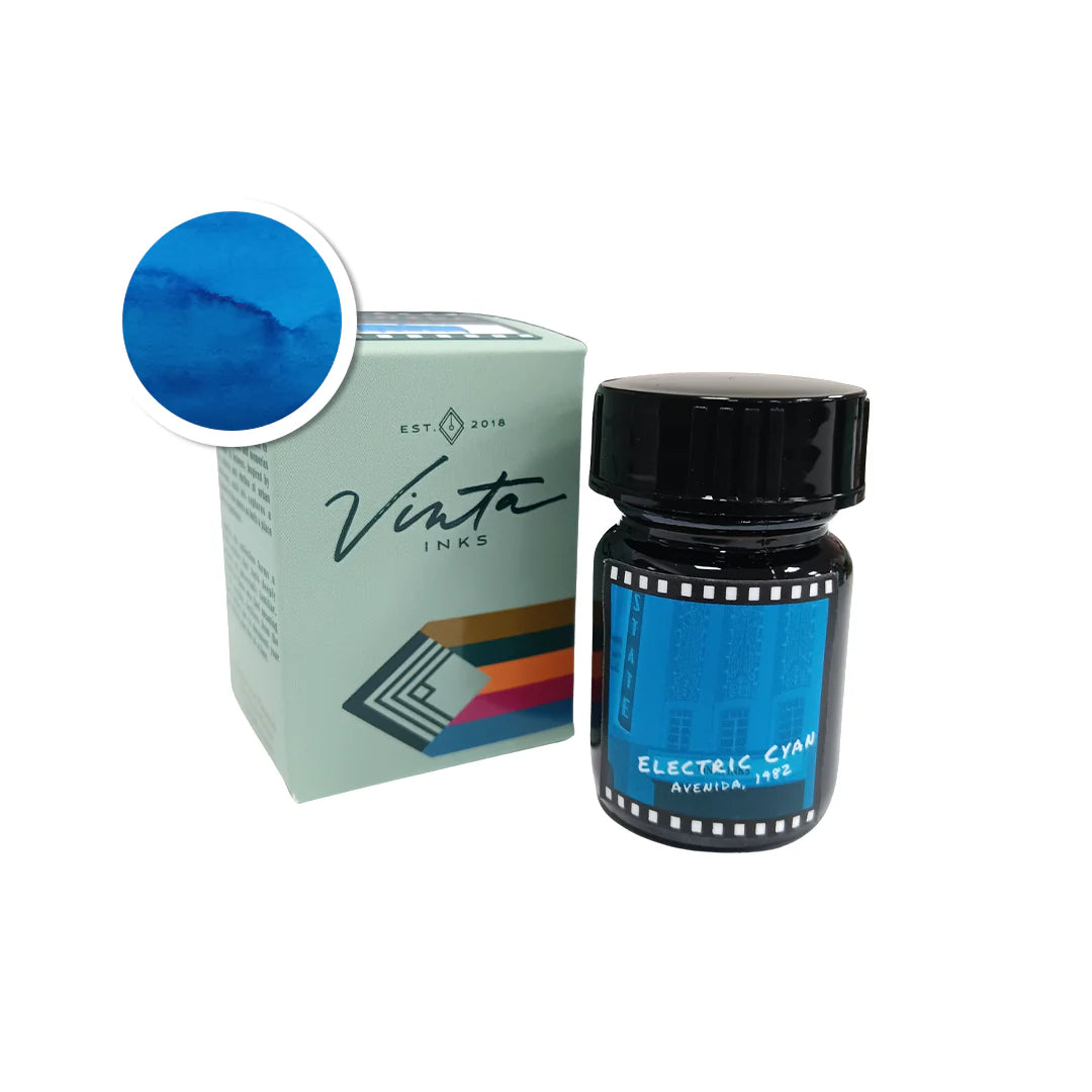 Vinta Inks 15ml Electric Cyan (Avenida 1982)
