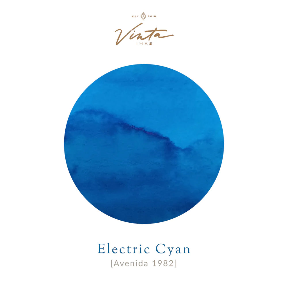 Vinta Inks 15ml Electric Cyan (Avenida 1982)