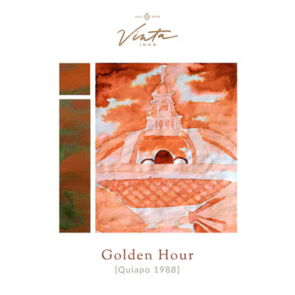 Vinta Inks 15ml Golden Hour (Quiapo 1988) — cap detail