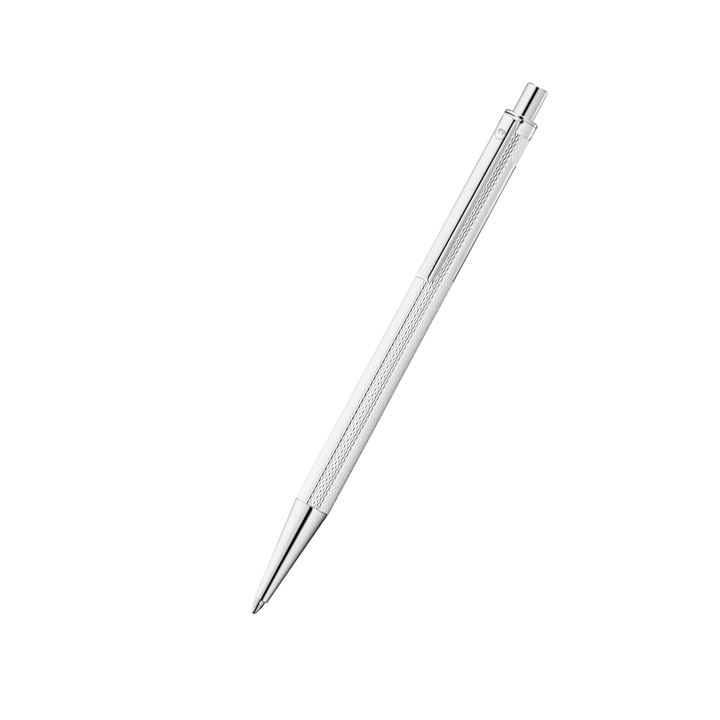 Waldmann Eco Grain Ballpoint Pen - Silver — capped